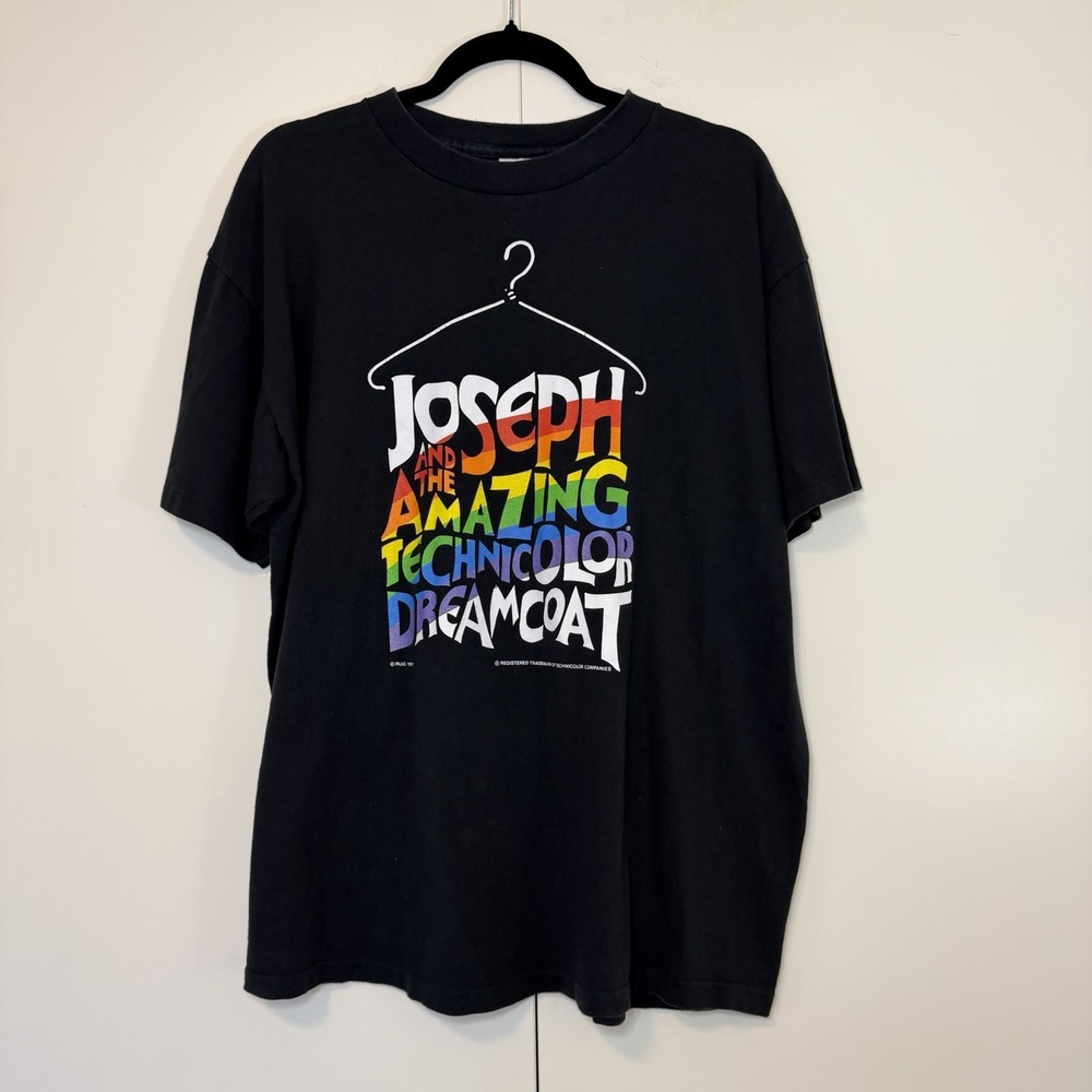 Vintage 1991 Joseph And The Amazing‎ Technicolor Dreamcoat T-Shirt